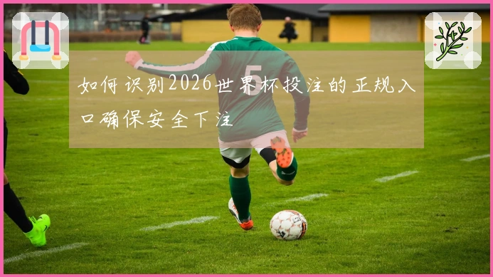 如何识别2026世界杯投注的正规入口确保安全下注