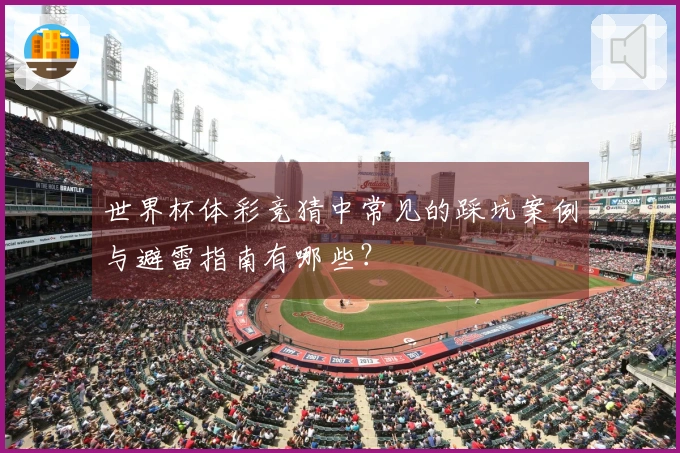 世界杯体彩竞猜中常见的踩坑案例与避雷指南有哪些？