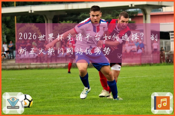 2026世界杯竞猜平台如何选择?剖析五大热门网站优劣势