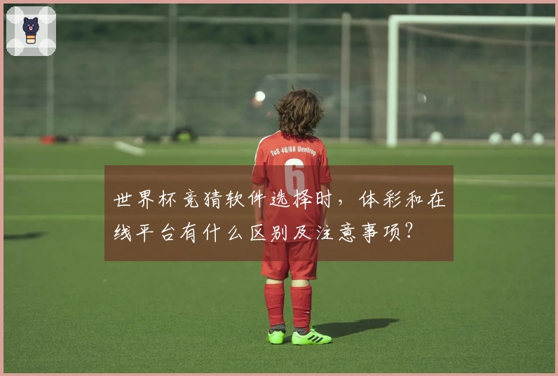 世界杯竞猜软件选择时，体彩和在线平台有什么区别及注意事项？